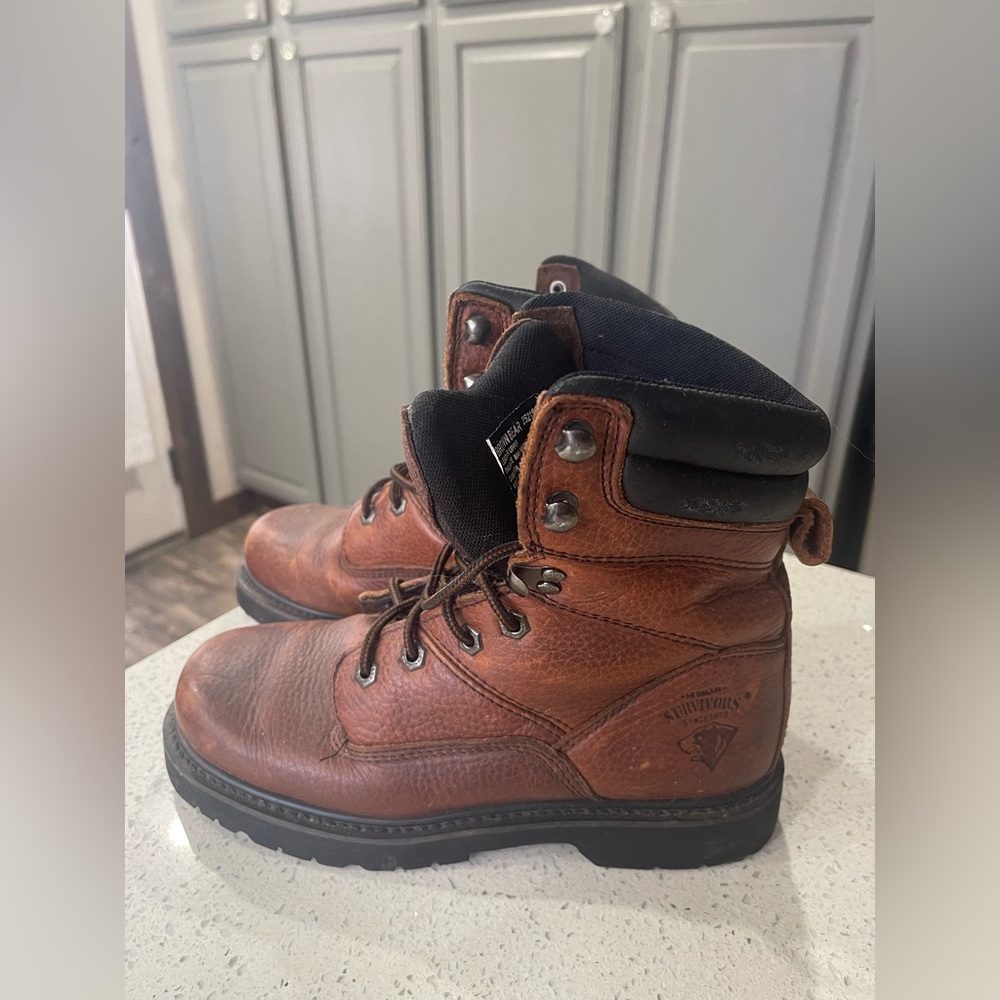Herman Survivors Brown Leather Boots
